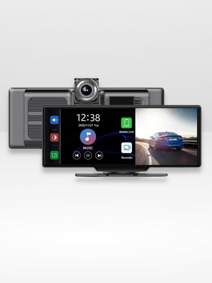 Écran de Navigation CarPlay avec Caméra de Recul Intégrée