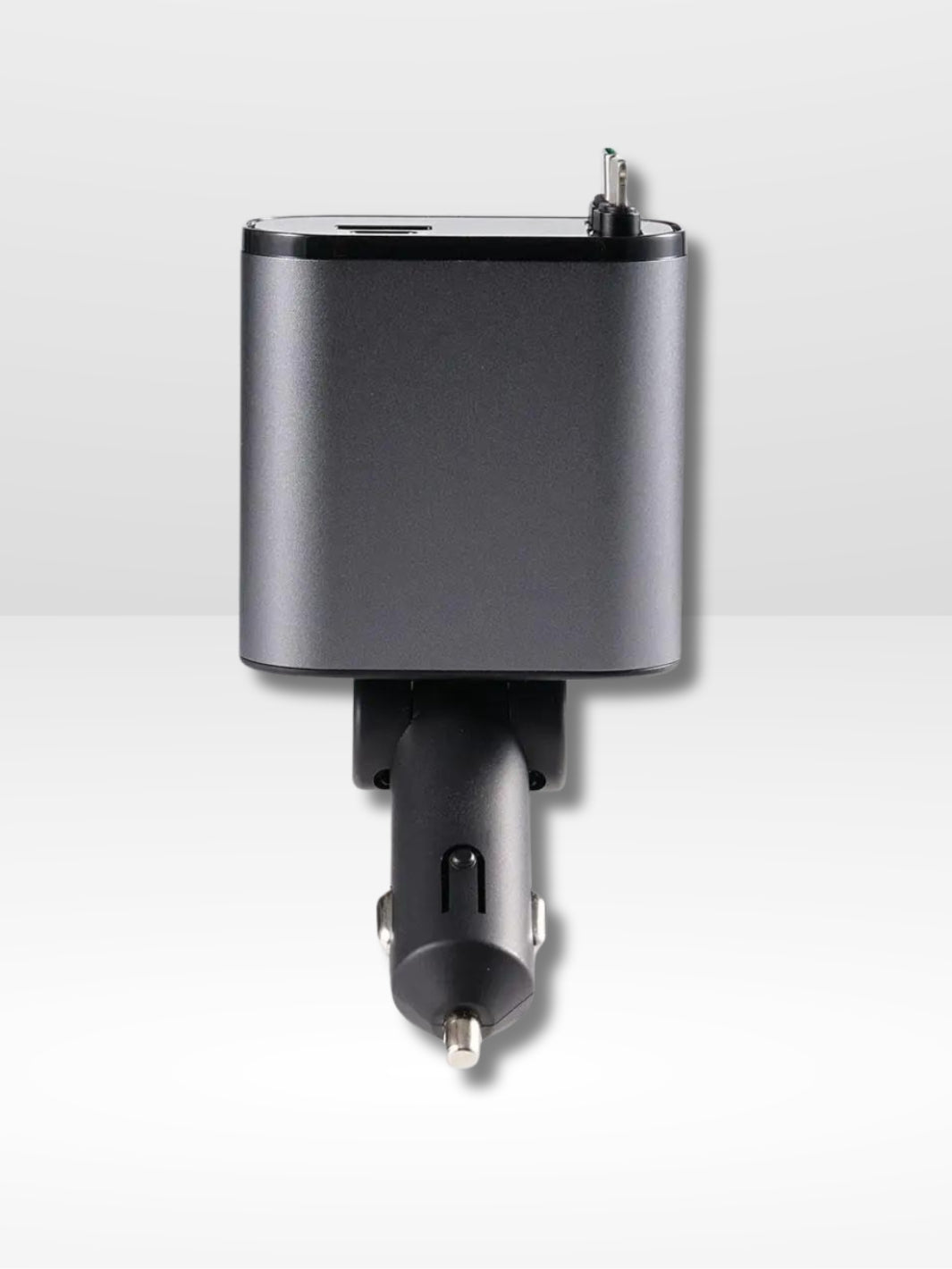 Chargeur Voiture 4 Ports Rapide et Rétractable