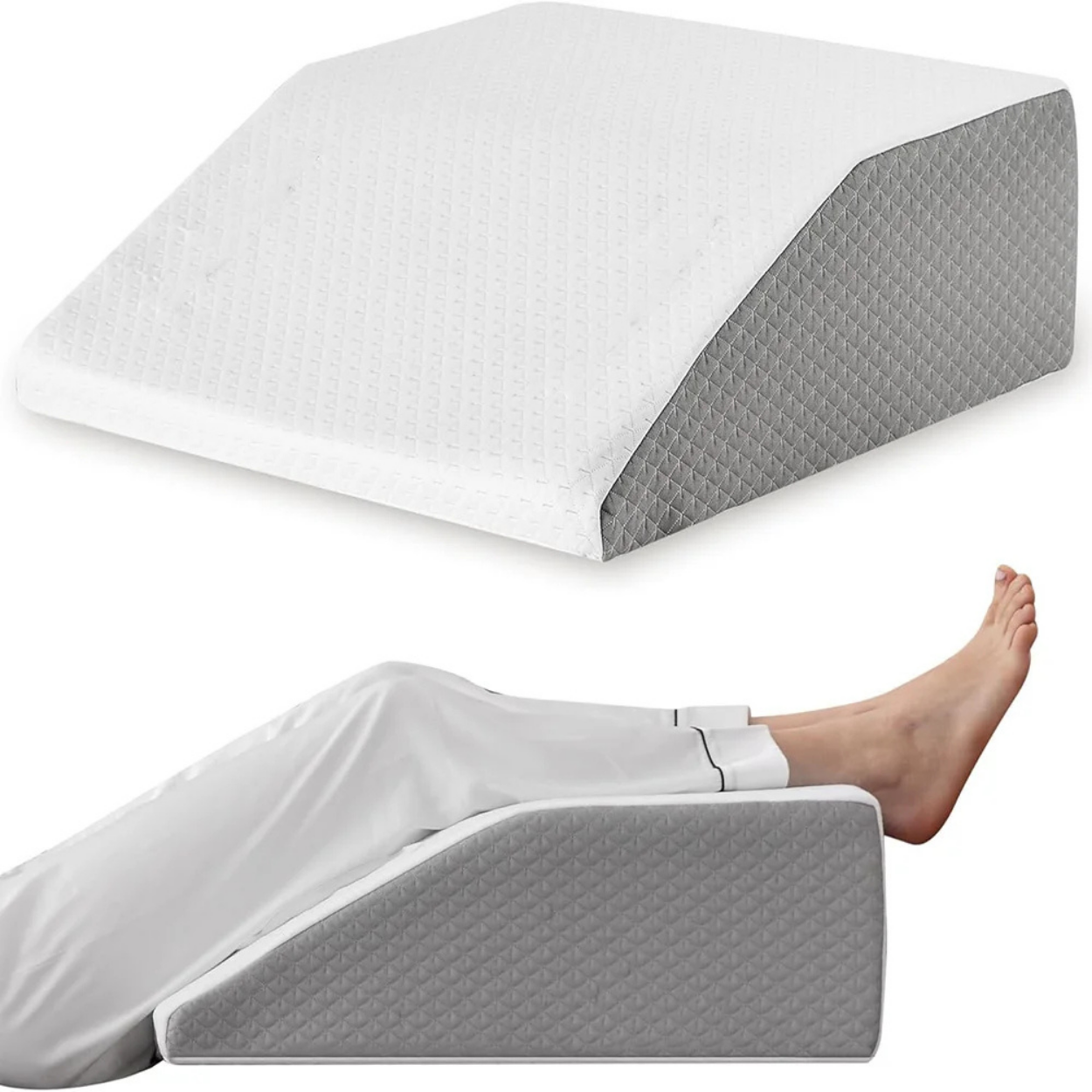Coussin Orthopédique pour Jambes avec Réhausse pour Lit