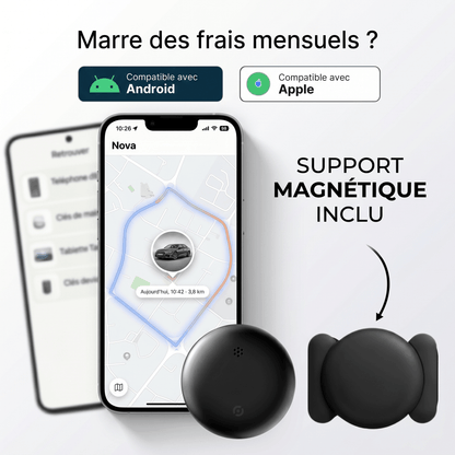 Marcherelle – Traceur GPS Sans Abonnement | Compatible Android & iOS