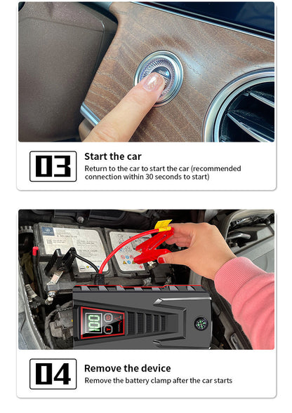Booster de Demarrage Voiture Puissant et Compact