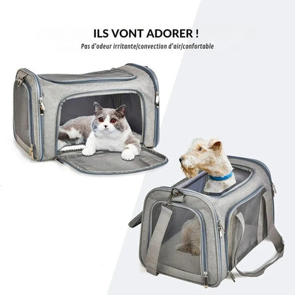 Sac de Transport Chien pour Voiture Confortable et Sécurisé