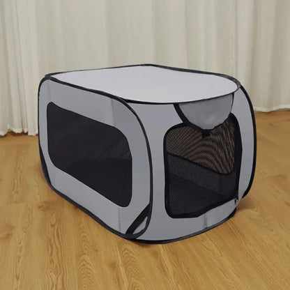 Cage de Transport Chien pour Voiture Sûre et Pratique