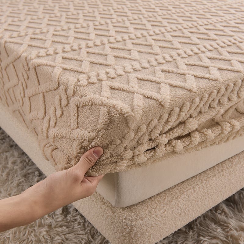 Housse de Lit Élégante et Respirante avec Taies d'oreiller Gratuites