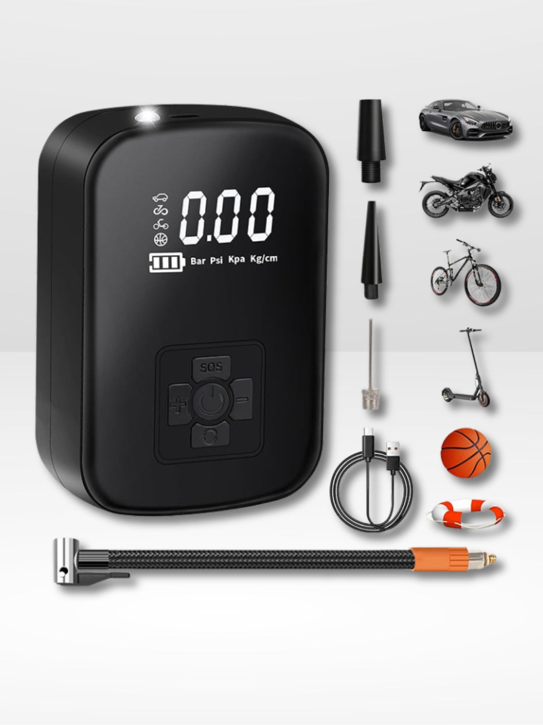 Compresseur d'Air Portable Rechargeable sans Fil