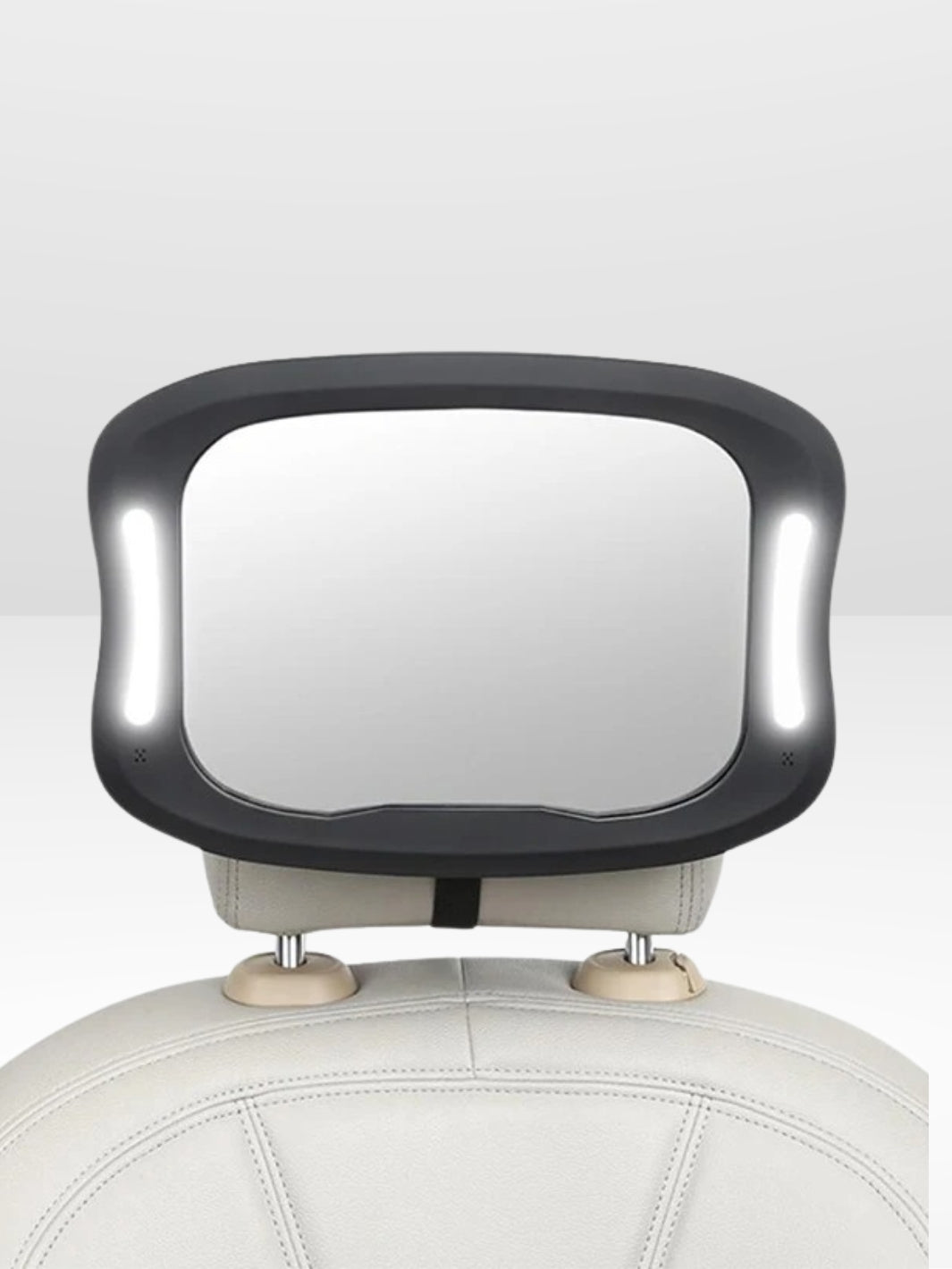 Miroir de Surveillance Bebe pour Voiture avec LED