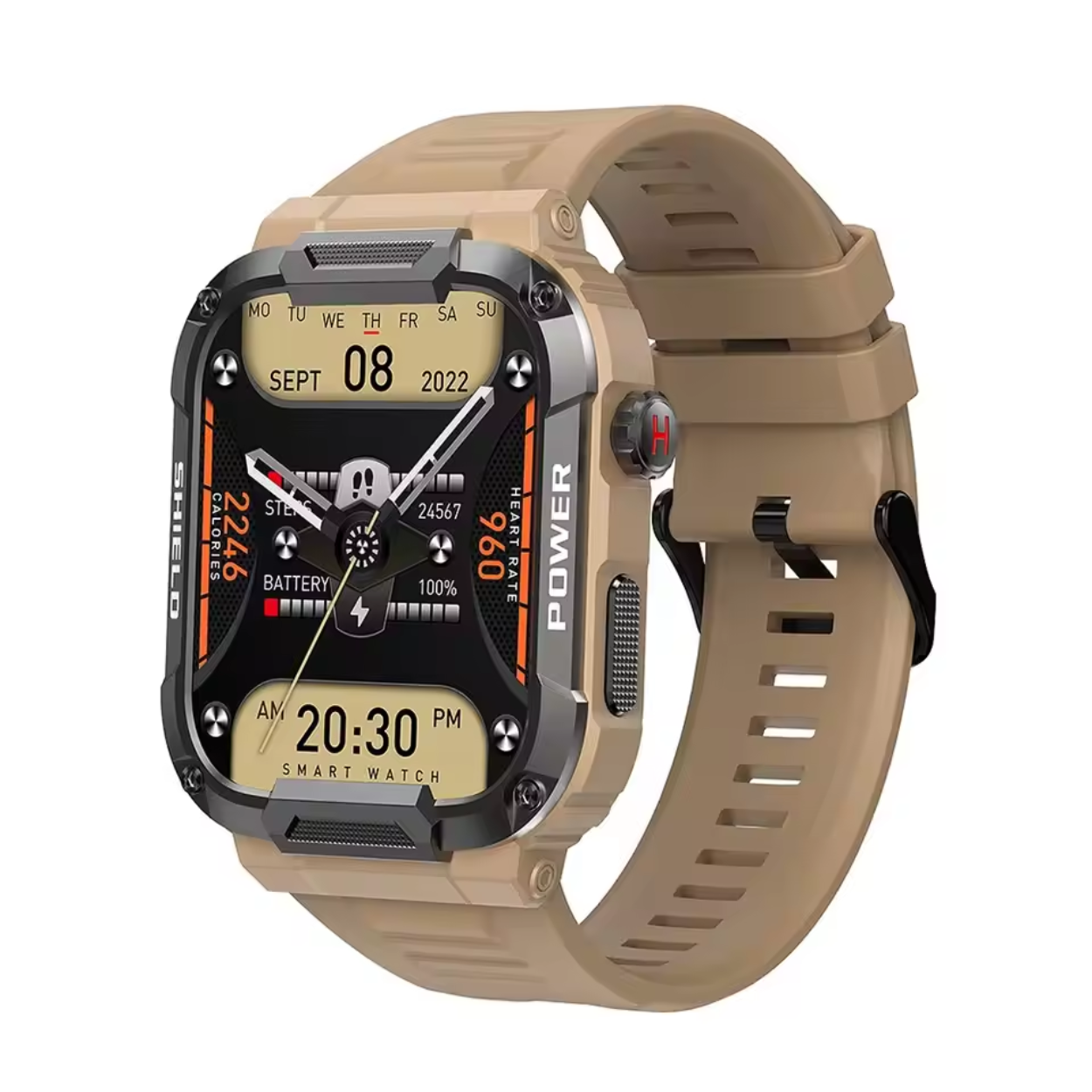 Montre Connectée MK66 Étanche et Design Élégant