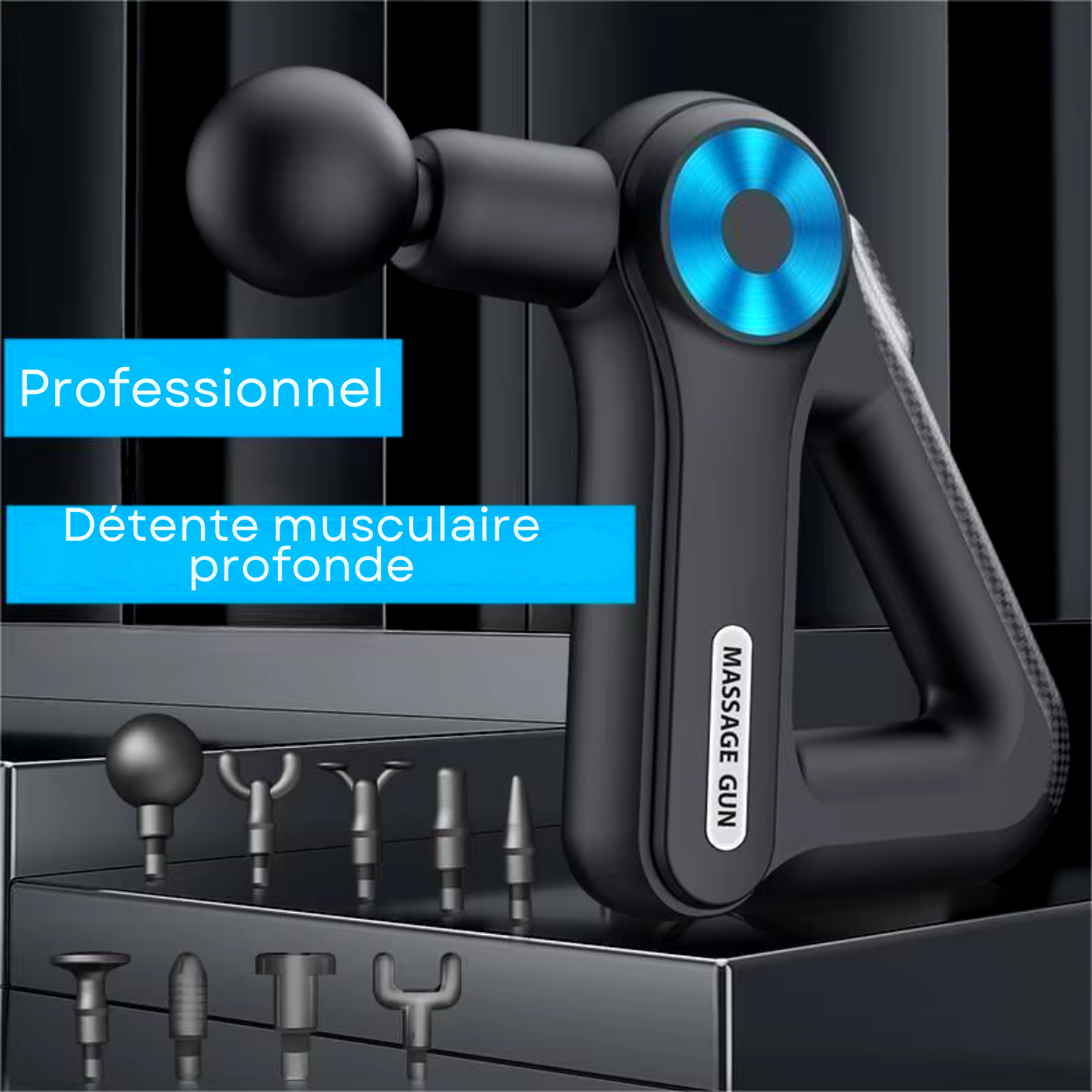 Pistolet Massage Pro pour Muscles Fatigués