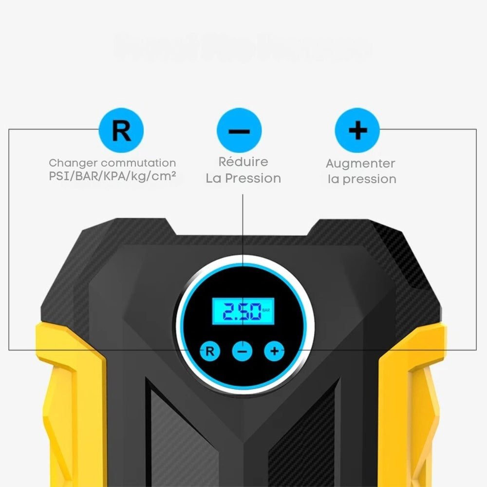 Compresseur Pneu Portable et Silencieux