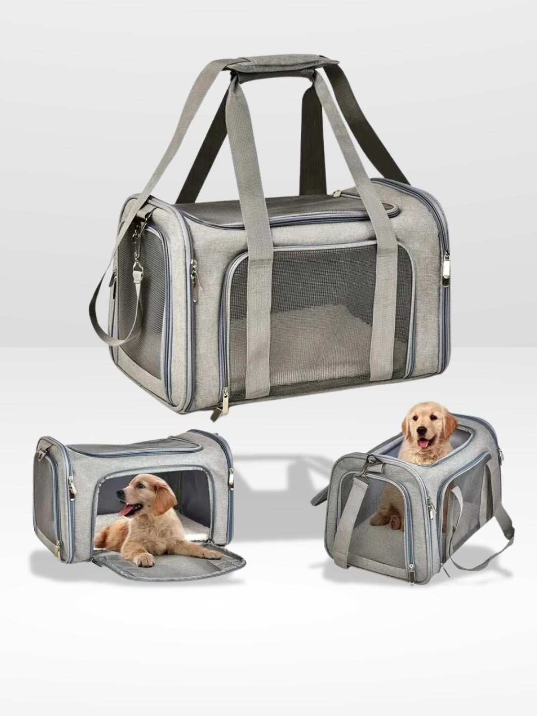 Sac de Transport Chien pour Voiture Confortable et Sécurisé