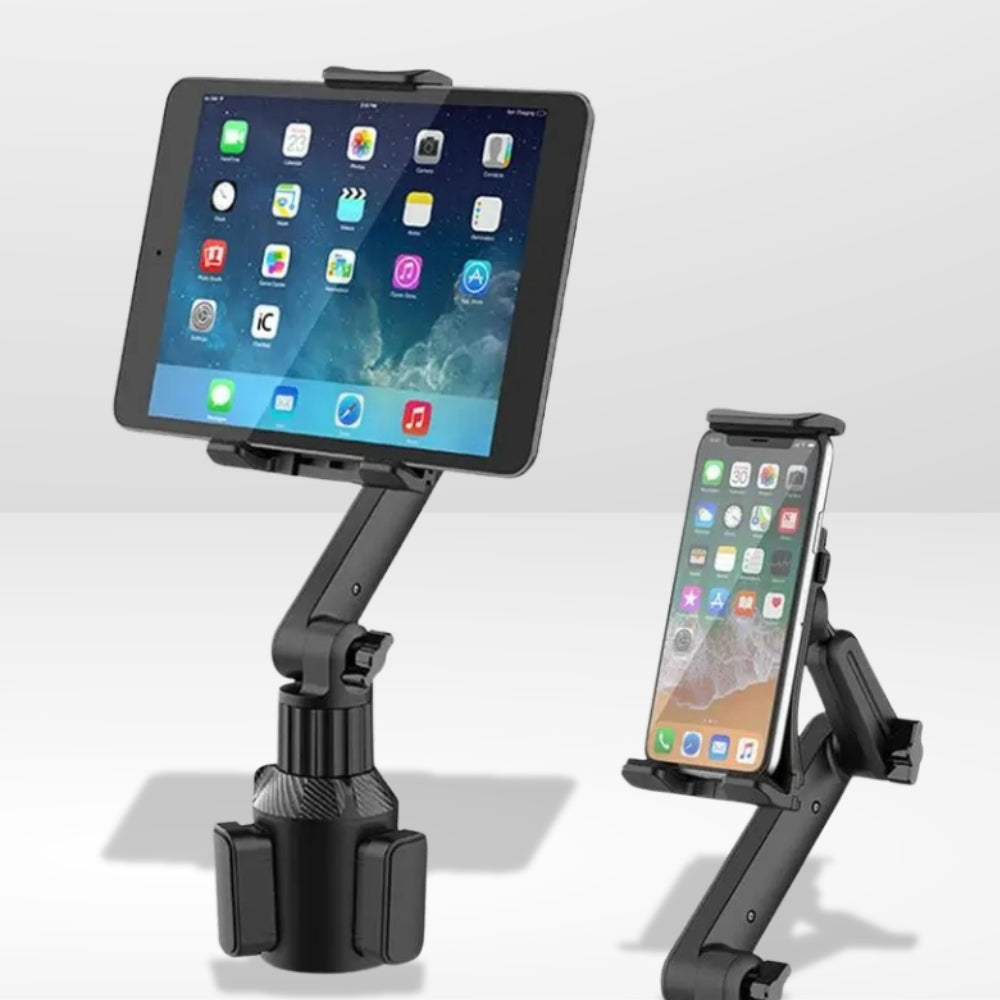 Support Tablette avec Porte Gobelet Ajustable