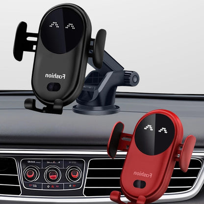 Support Téléphone Voiture Chargeur Sans Fil