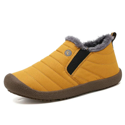 Chaussons Homme Hiver Polaires Doux et Chauds Antidérapants